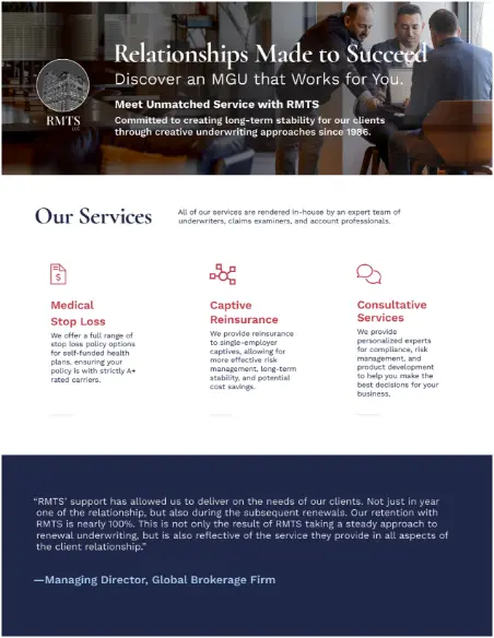 Relationships made to Succeed Flyer